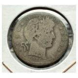 1916 D Barber Quarter