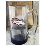 New Denver Broncos Beer Mug 7in