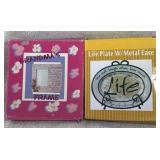 Grandmaï¿½s Picture Frame & Life Plate w/Metal Ease
