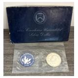 1972 Eisenhower Uncirculated Silver Dollar