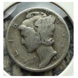 1941 Mercury Dime