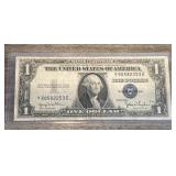 1935 No Motto One Dollar Silver Certificate