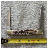 Vintage Schrade Uncle Henry 2 Blade Pocketknife