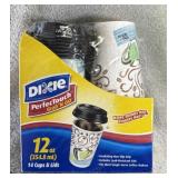 Dixie PerfecTouch Grab'N Go 12oz Coffee Cups W/