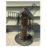 Windmill Metal Birdfeeder 16 in does have damage