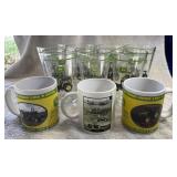 John Deere Drinking Cups Qty7 and John Deere