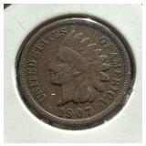 1907 Indian Head Penny