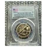 2018 S PCGS PR70 DCAM American Innovation Dollar