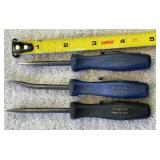 SNAP ON TOOLS  POCKET PRY BAR SET BENT & STRAIGHT