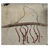Handmade Beaded Dreamcatcher 25in
