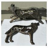 New Wolf Wall Hangings 11in