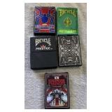 Decks of Cards 5 Sets