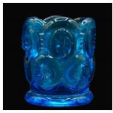 LE Smith Moon & Star Colonial Blue Toothpick Holdr