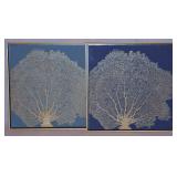 Pair of Sea-theme Wall Art Canvas Prints