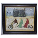 Paula McArdle Textured Art Print