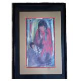 Ted DeGrazia Patience Art Print