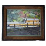 Original Watercolor Landscape Painting