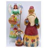 Jim Shore Figures - Santa & Angels