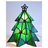 Stained Glass Christmas Tree Light