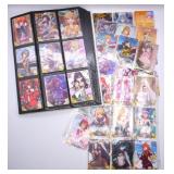 Anime Waifu Card Collection - Nearly Full Book