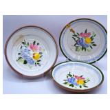Antique / Vintage Stangl Pottery Plate & Bowls