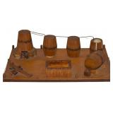 Inmate Folkart Matchstick Mooshine Still Model