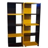 Pair of Contemporary-style Bookshelves
