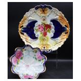 Antique German & Prussian Porcelain Bowl & Plate