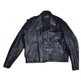 Vintage Unik Leather Biker Jacket (44)