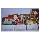 Group of Vintage Christmas Decor