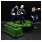 Cast Iron Old Timey Football Novelty Bank
