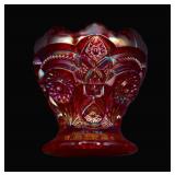 Imperial Glass Ruby Red Carnival Toothpick Holder