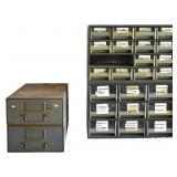 Parts Organizer Drawers & Metal File Box