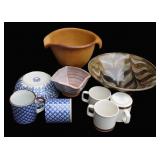 Stoneware Pottery & Mugs - Some signed