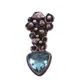 Artisan Crafted Sterling Silver Gemstone Pendant