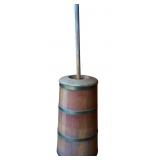 Antique Wood Butter Churn w/ Dasher