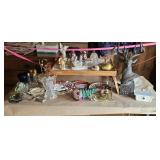 Assorted Christmas Decor & Misc Dishes