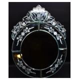 Vintage Venetian-style Glass Mirror