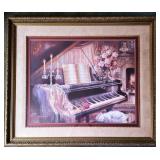 Judy Gibson Sonata by Firelight Print