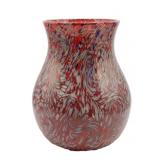 Pulled Art Glass Vase