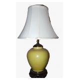 Heavy Asian Style Ceramic Lamp