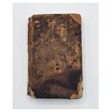 1800 Vicar of Wakefield Leather Book