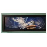 Original Signed Peter Kettle Acrylic on Gesso