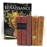 Group of Vintage & Antique History Books