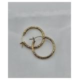 14K Gold Hoop Earrings