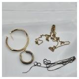 Scrap 14K Gold & Sterling Silver Pieces