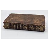 18th Century French Domestic Remedies Leather Book
