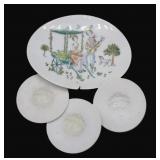 Rosenthal Platter & Butter Pats