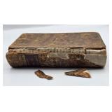 18th Century Leonardo De Vinci Leather Book