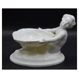 Royal Worcester Porcelain Mermaid Salt Cellar
